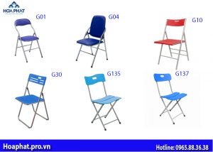 6 mẫu ghế gấp văn phòng hòa phát giá rẻ